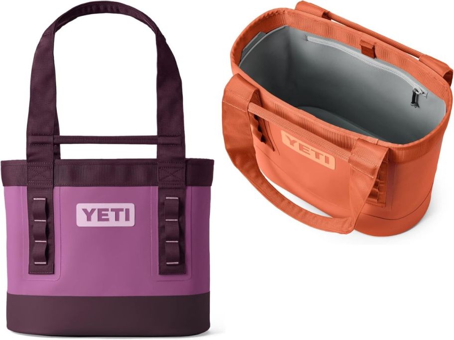 Stock images of 2 YETI caryall totes