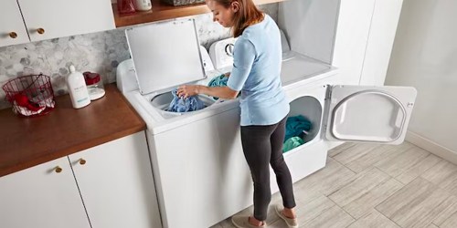 Amana Washer AND Dryer Set Only $698 Delivered (Reg. $1258) – Lowe’s Black Friday Doorbuster