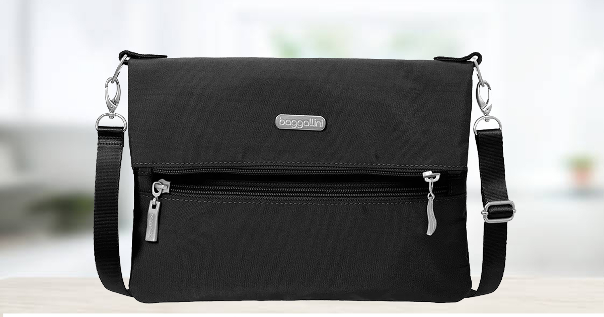Baggallini Crossbody Bag Only $18.99 Shipped | Can Be Worn as Waist Pack & Great for Travel