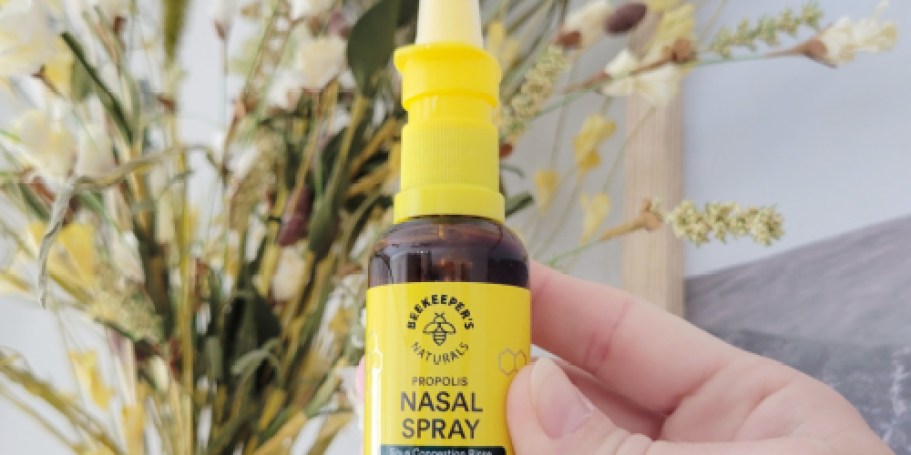 Beekeeper’s Naturals Sinus & Throat Sprays from $9.79 Shipped on Amazon | Natural Immune Support