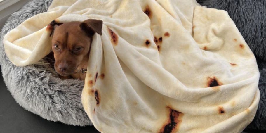 Burrito Tortilla Blankets from $4.99 Shipped for Amazon Prime Members