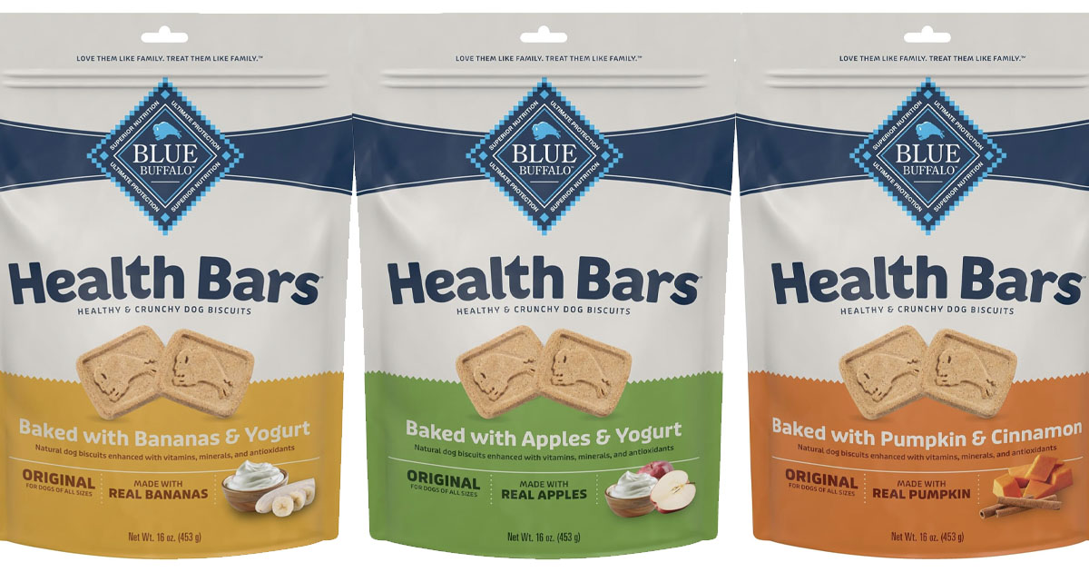 Blue Buffalo Health Bars Dog Treats Only 3.55 Shipped on Amazon (Reg