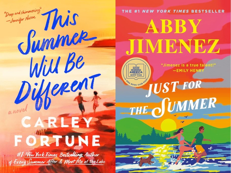 book covers for This Summer will be Different and Just for the Summer