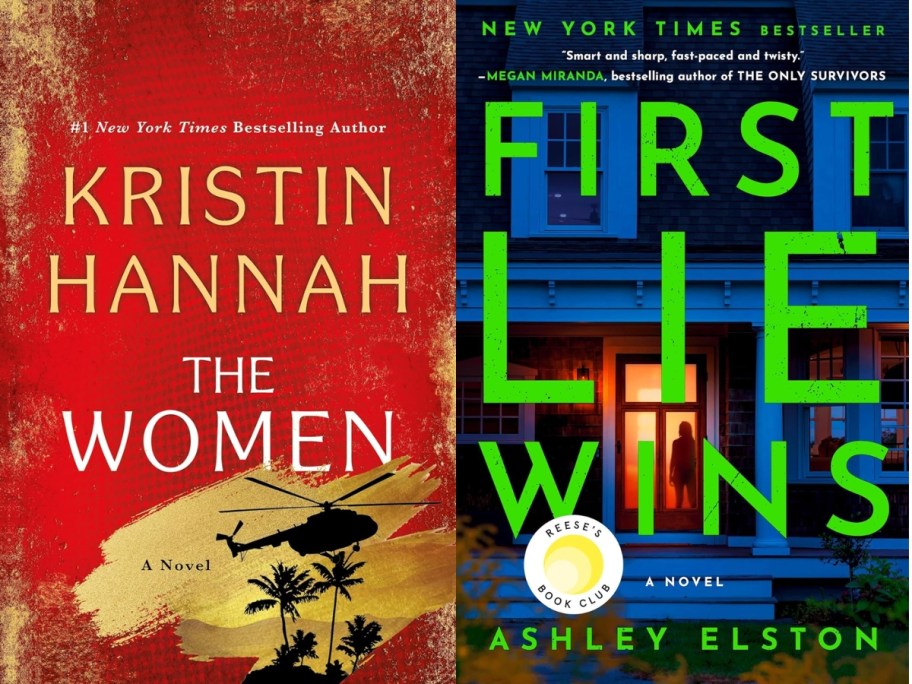 Book covers for The Women and First Lie Wins