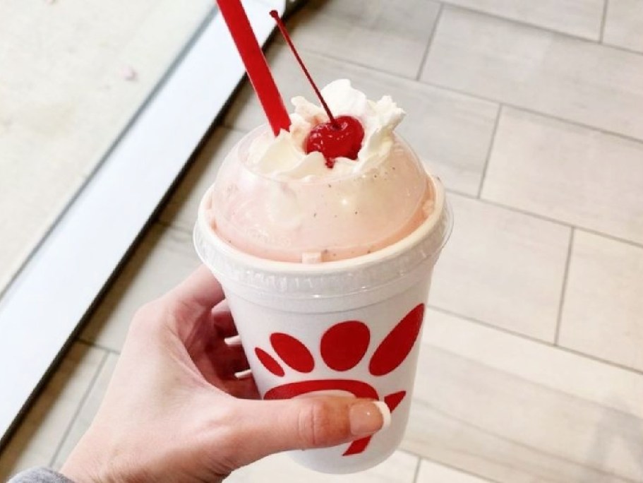 Chick-fil-A’s Peppermint Chip Milkshake is BACK + NEW Ornament & Holiday Merch!