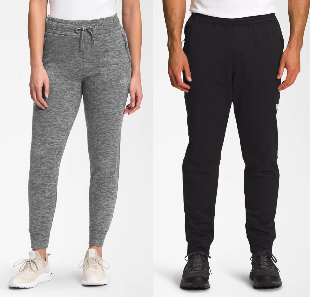 mens and womens fleece joggers