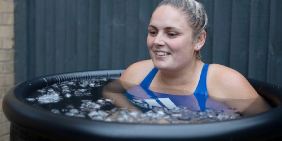 The Cold Pod Ice Bath Tub with Cover $39.99 Shipped (Reg. $120) | Great for Fitness Enthusiasts!