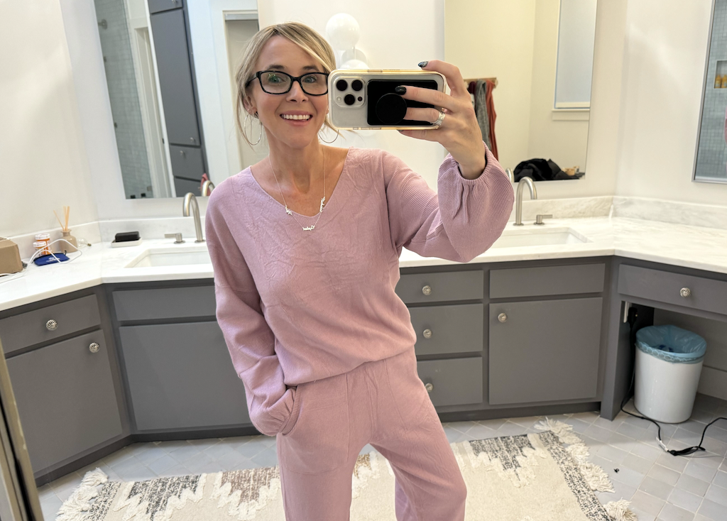Trendy Knit Pajama 2-Piece Set Just $24.99 Shipped on Amazon