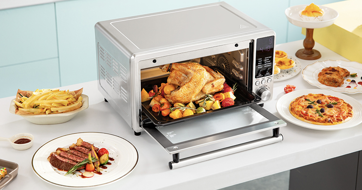 Toaster Oven Air Fryer Combo UNDER $100 Shipped for  Prime Members  (Reg. $300)