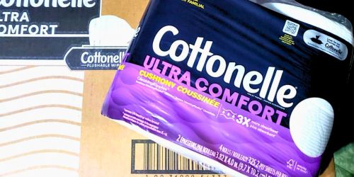 Cottonelle Toilet Paper Mega Rolls 4-Pack Just $2.96 on Walgreens.com (Reg. $7.49)