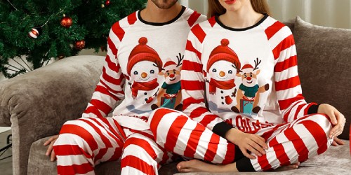 Matching Christmas Pajama Sets Just $9 on Amazon (Reg. $29)
