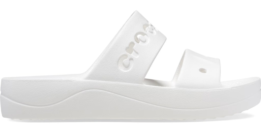 white crocs sandals