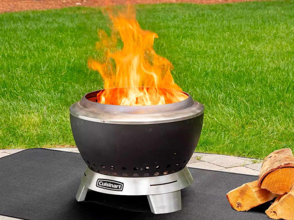 cuisinart firepit outdoors