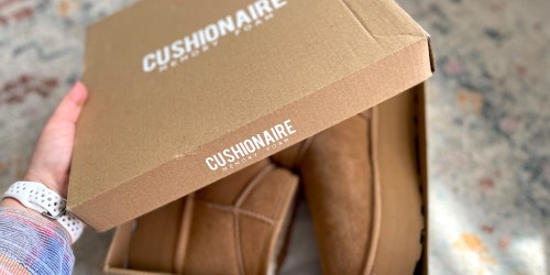 Woohoooo! 50 Will Win $100 Worth of Cushionaire Shoes & Boots in Today’s Christmas Giveaway