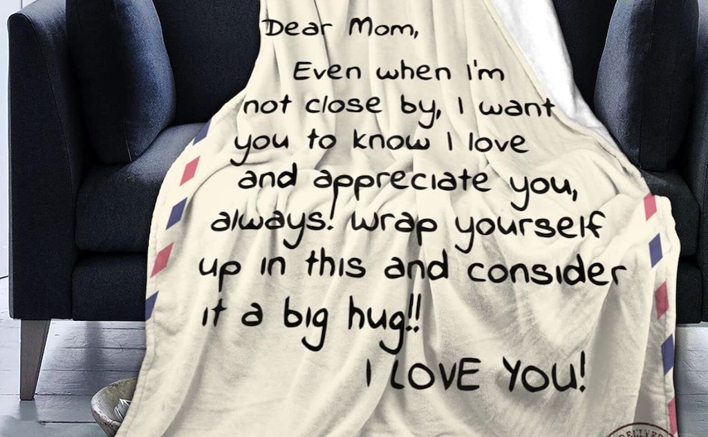 Dear mom blanket 