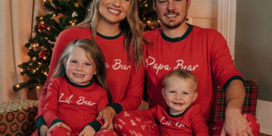 Dearfoams Matching Family Pajamas & Slippers Sets from $22 + Free Shipping