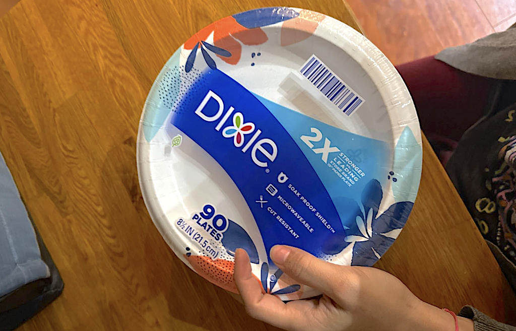 Dixie Paper Plates 90-Count Only $5.62 Shipped on