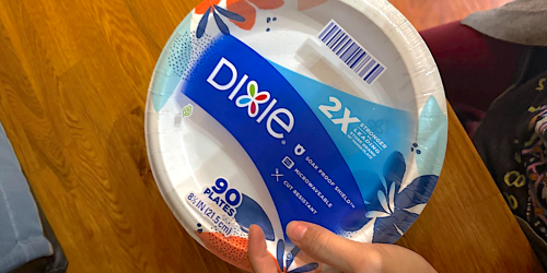 Dixie Paper Plates 90-Count Only $5.37 Shipped on Amazon