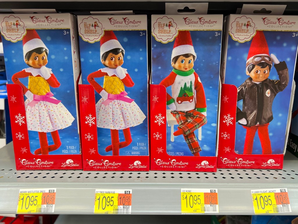 elf on the shelf outfits