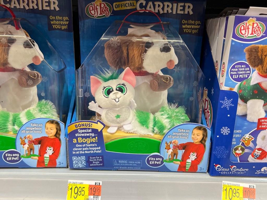 elf on the shelf carrier toy 