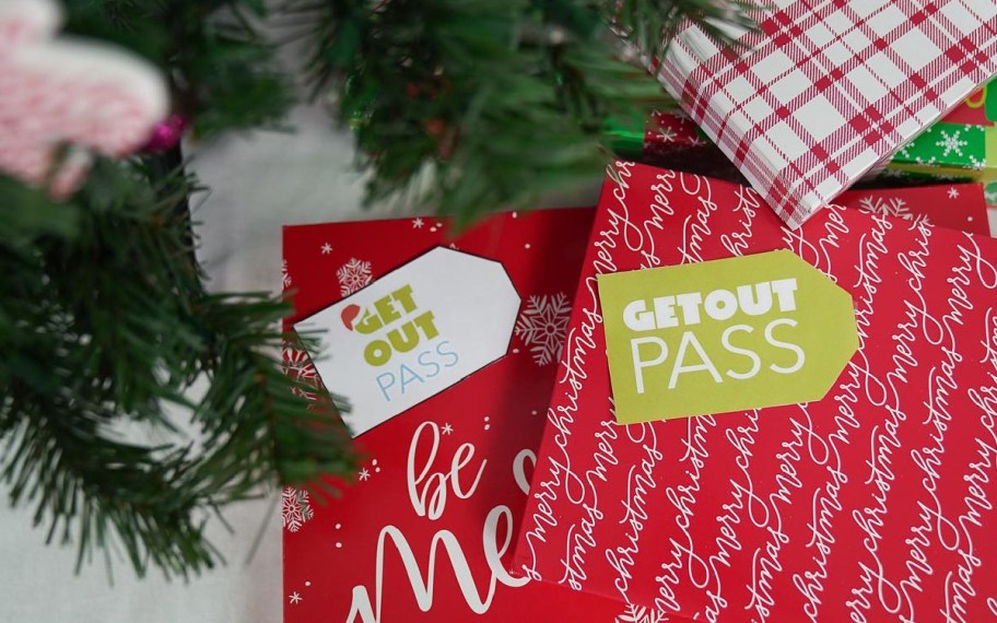 get out pass on christmas gifts