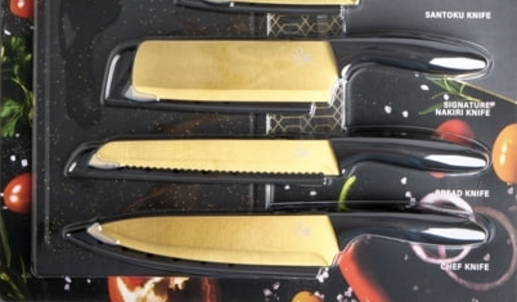 Gold knives 