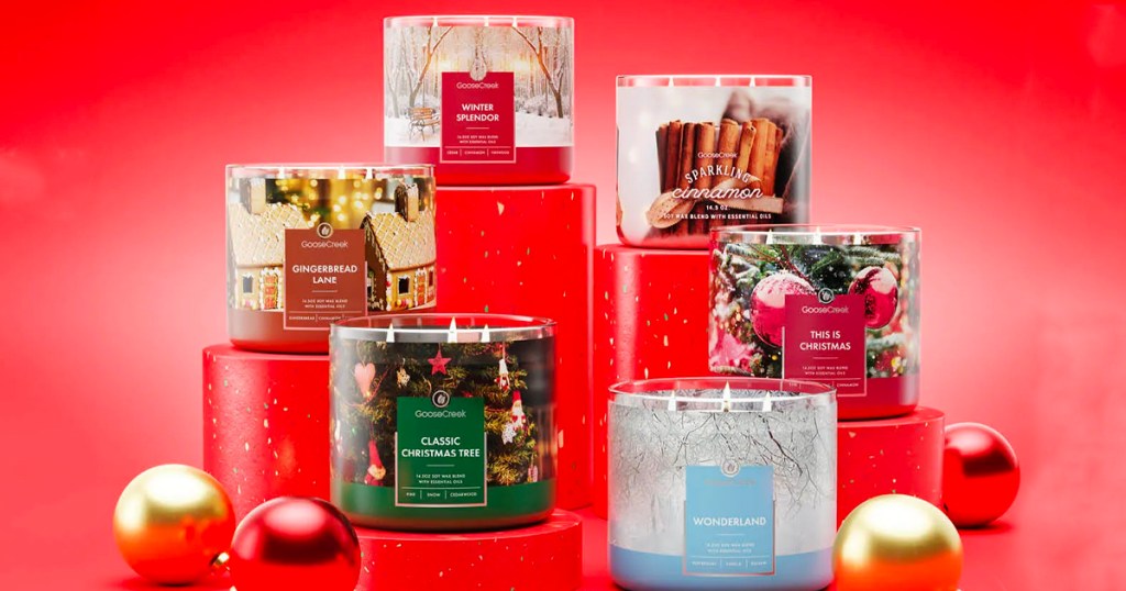 Goose Creek Candle Day Sale Christmas Candles ONLY 9.95 (Reg. 26