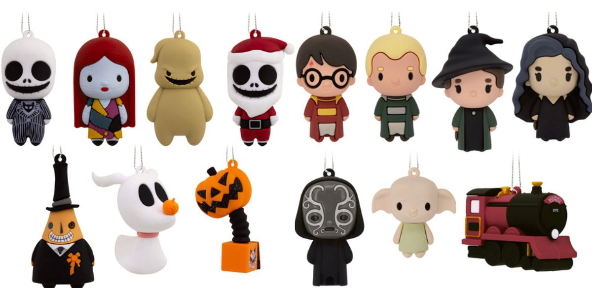 hallmark nightmare before christmas and harry potter blind box ornaments