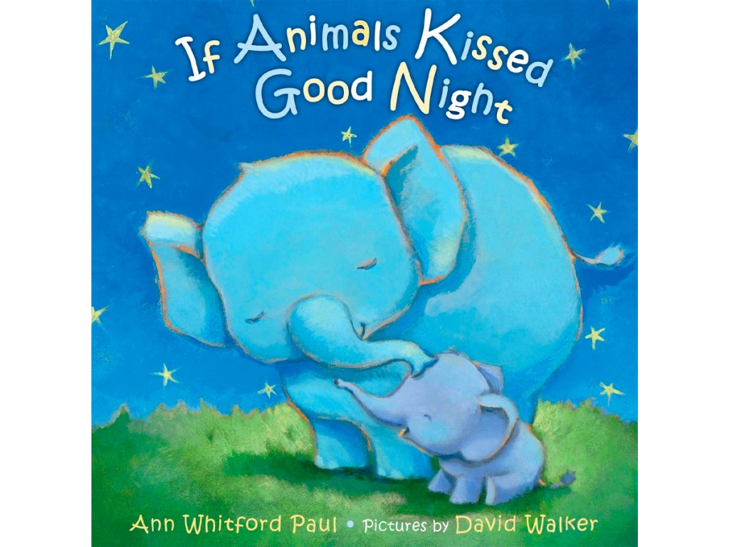 if animals kissed goodnight book