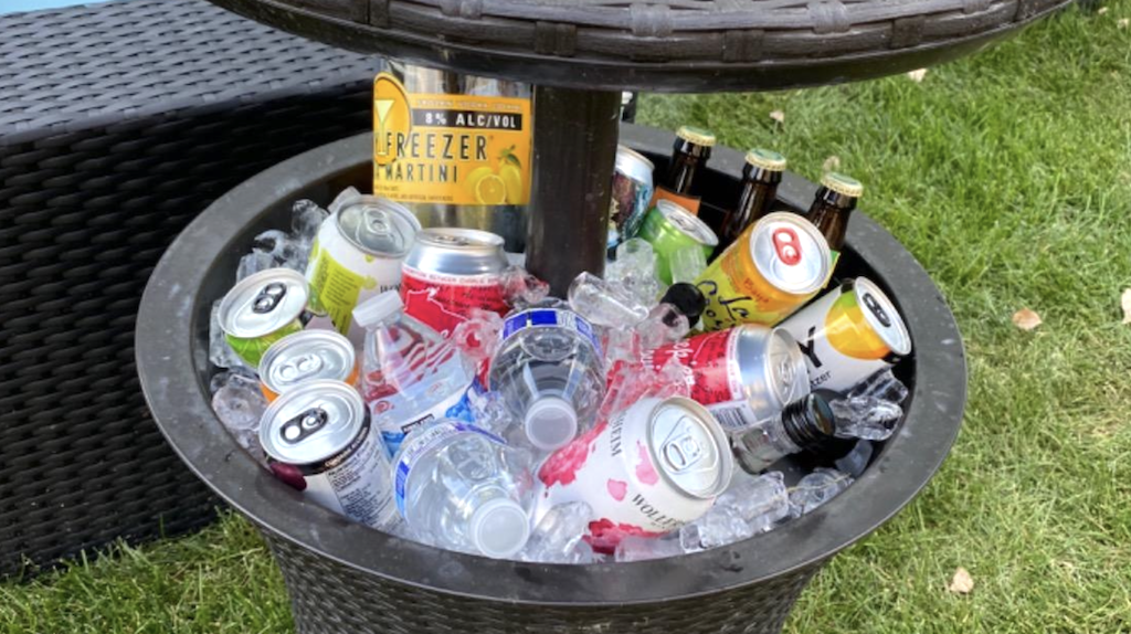 Keter Outdoor Cooler Table Only 39.98 Shipped on Amazon (Regularly 90