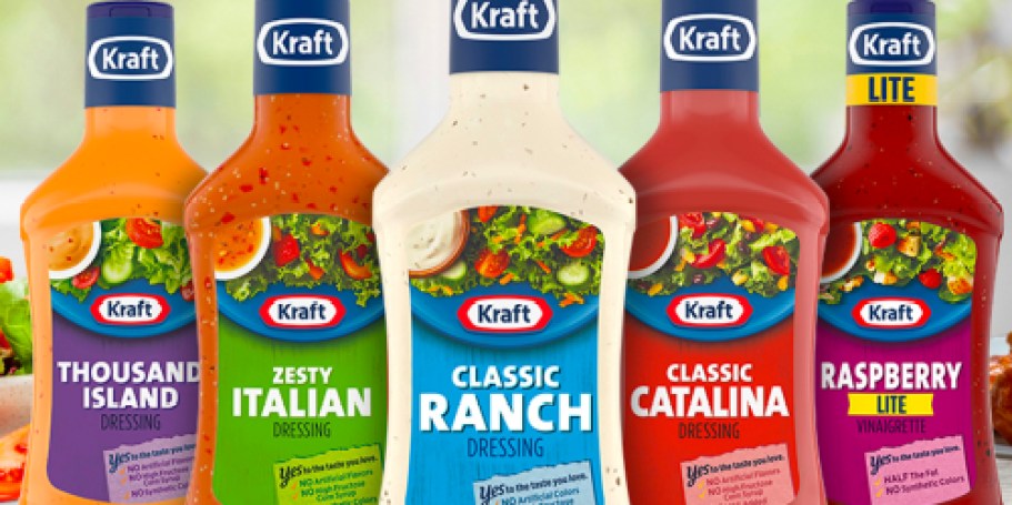 Kraft Salad Dressings from $1.53 Shipped on Amazon