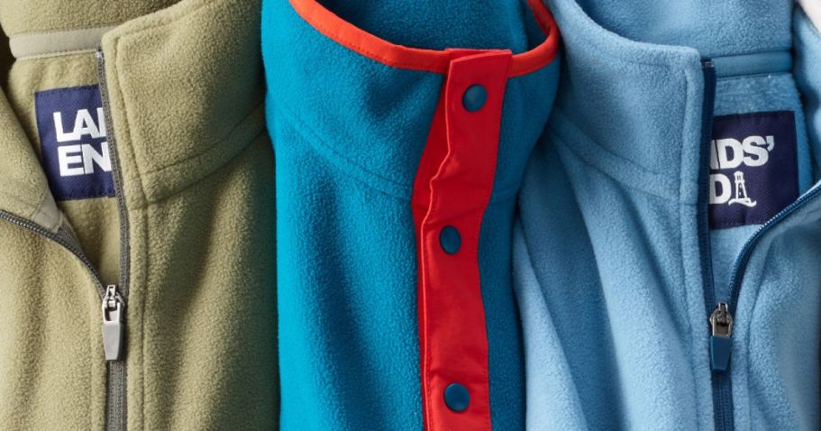 Lands’ Ends Fleece Jackets from $11.48 (Regularly $60)