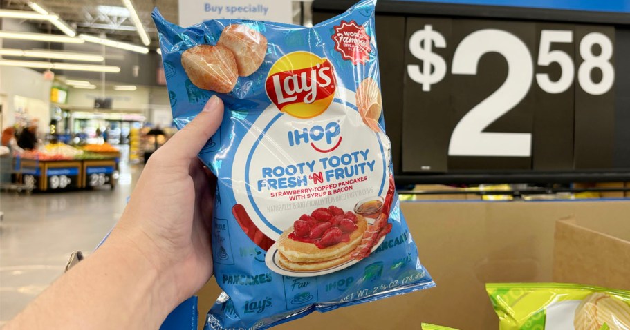 NEW Lay's IHOP Rooty Tooty Fresh 'n Fruity Chips at Walmart - Their ...