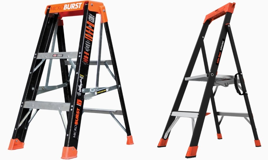 3 foot and 4 foot step ladders