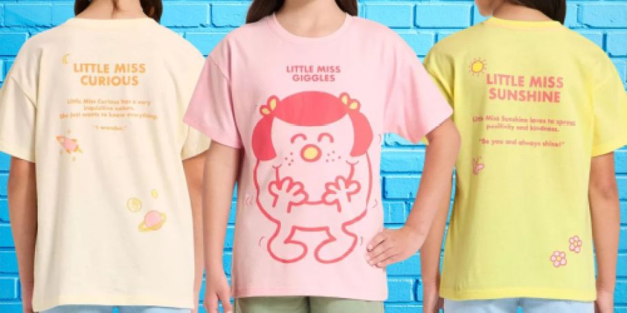 NEW Little Miss Girls Tees Only $10 on Target.com