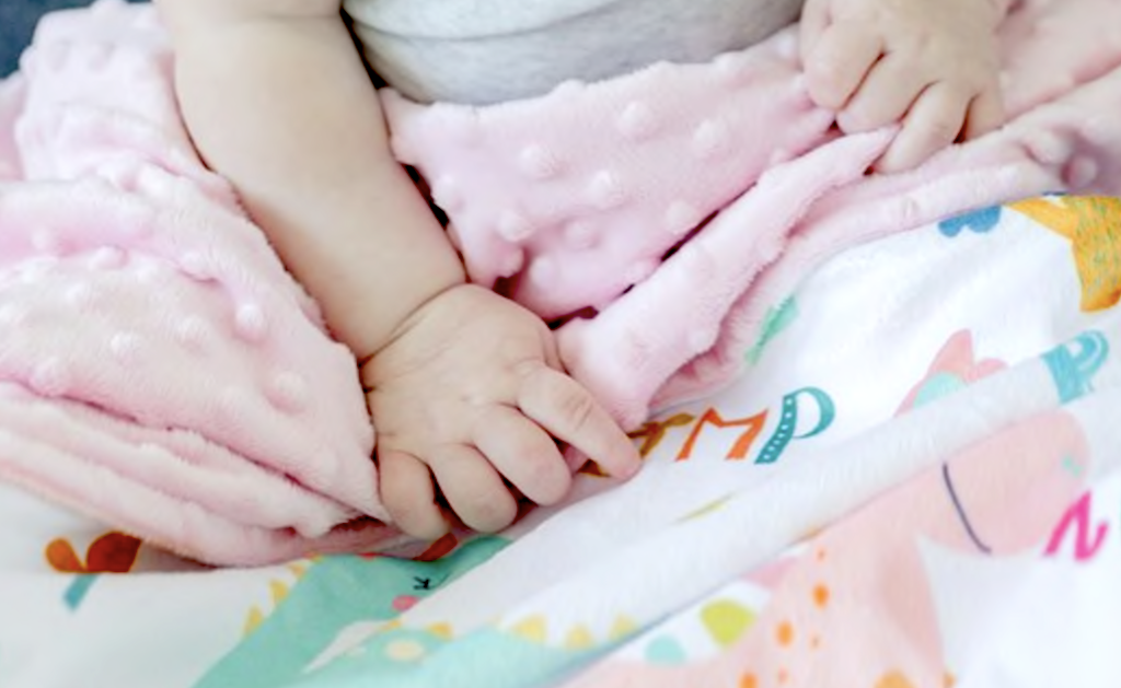 Super Soft Minky Baby Blankets Just 27.88 Shipped Over 35 Print