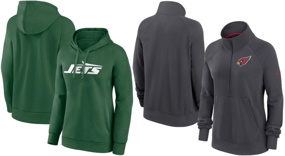 womens green and black jackets