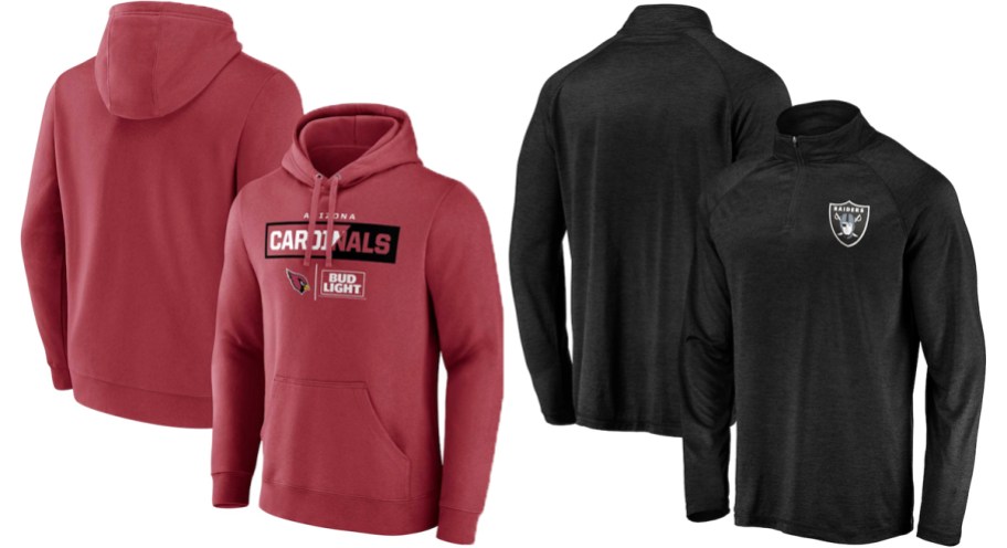 nfl red and black jackets