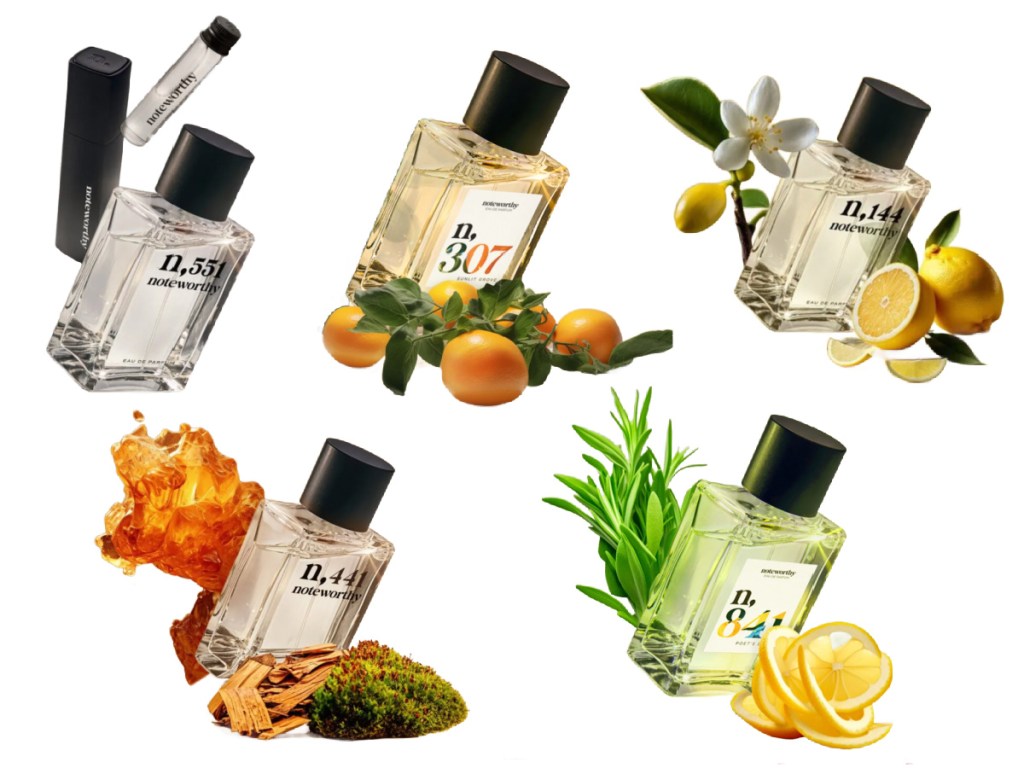 variety of noteworthy scents