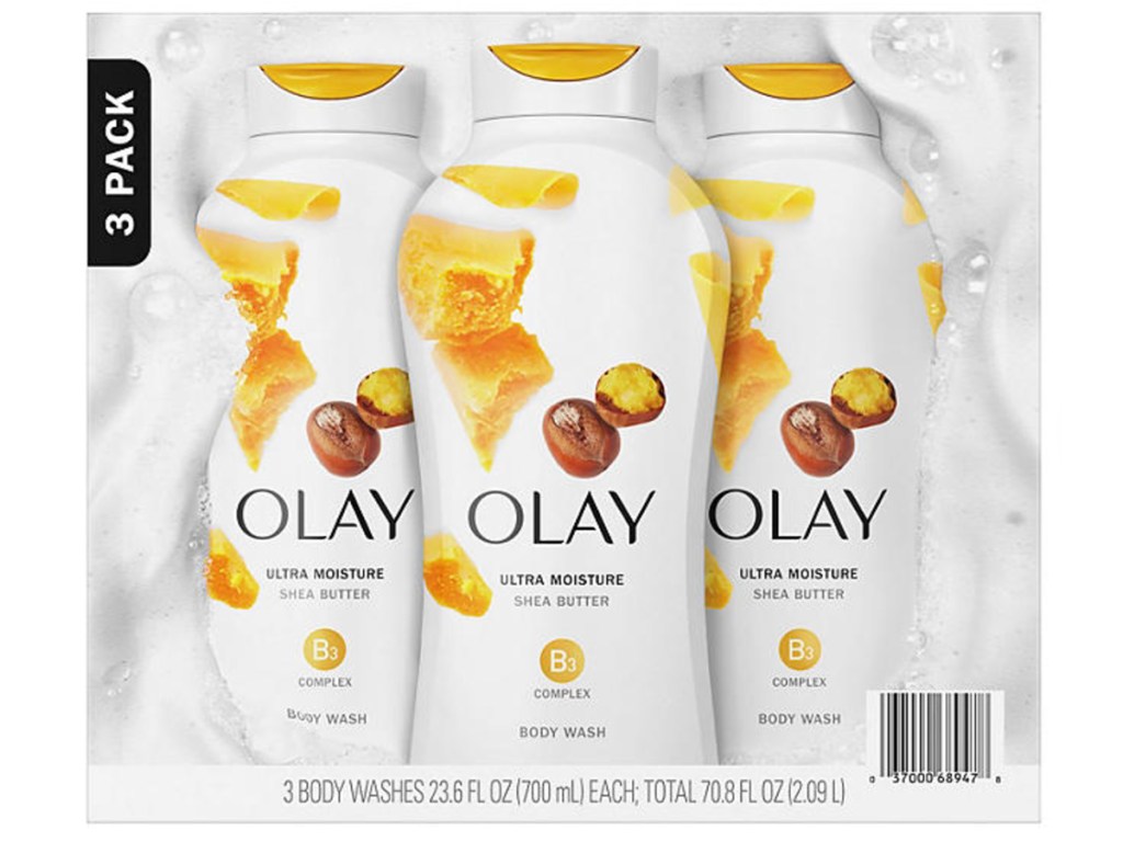 olay body wash 3pack set