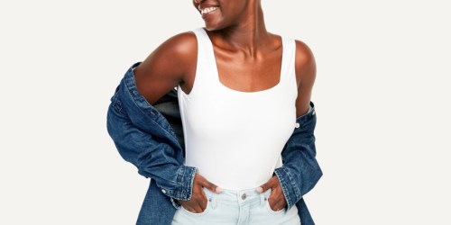 Up to 85% Off Old Navy Women’s Bodysuits | Plus Sizes Included!