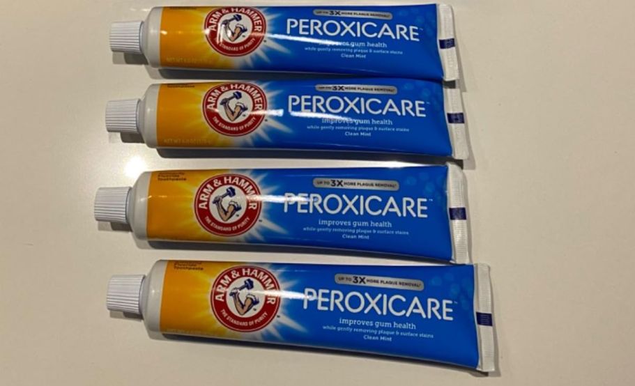 Arm & Hammer Toothpaste 4-Pack Just $10.83 Shipped on Amazon (Reg. $14)