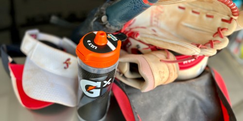 Gatorade GX Water Bottle Just $21 w/ FREE Personalization (Easy Gift Idea for Teens!)