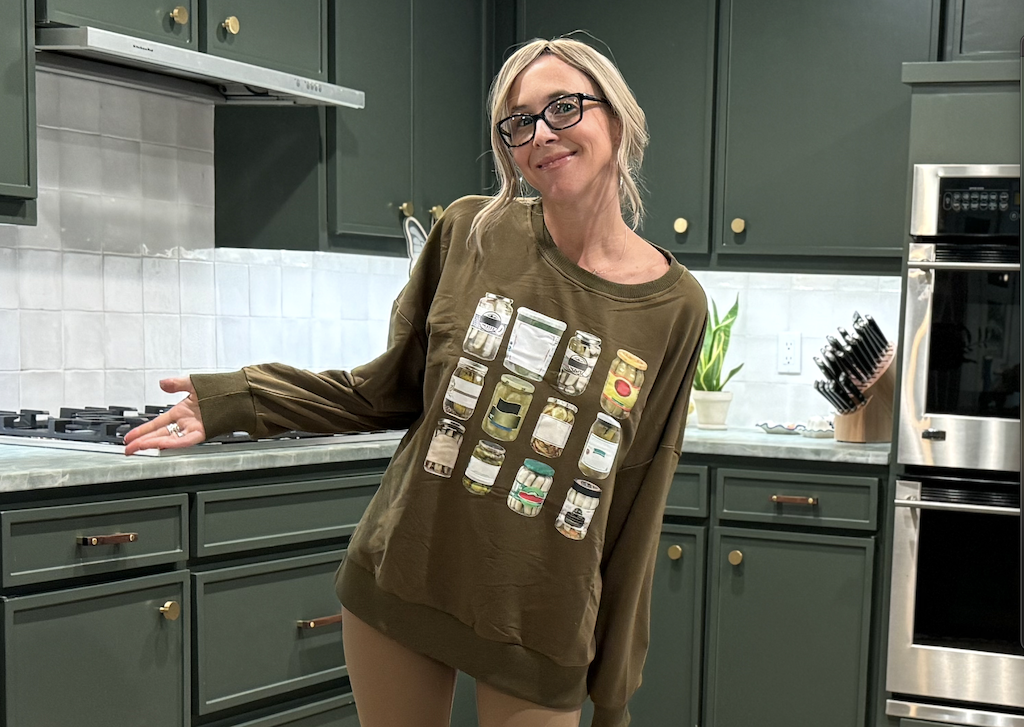 National pickle day pullover 