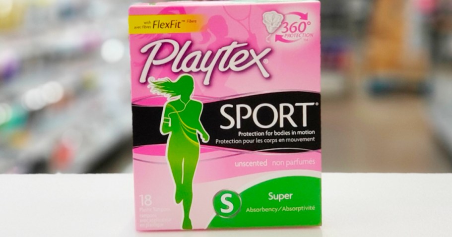 GO! Extra 30% Off Playtex Tampons on Amazon | 18-Count Only $3 Shipped!