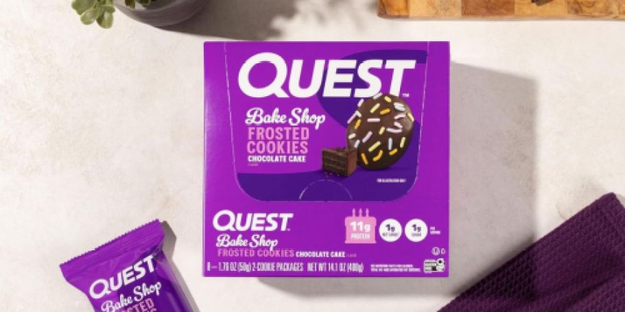 Quest Protein Cookie Twin Pack 8-Count Only $12.65 Shipped on Amazon (Reg. $21)