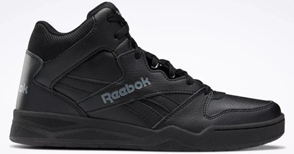 black reebok royal shoes