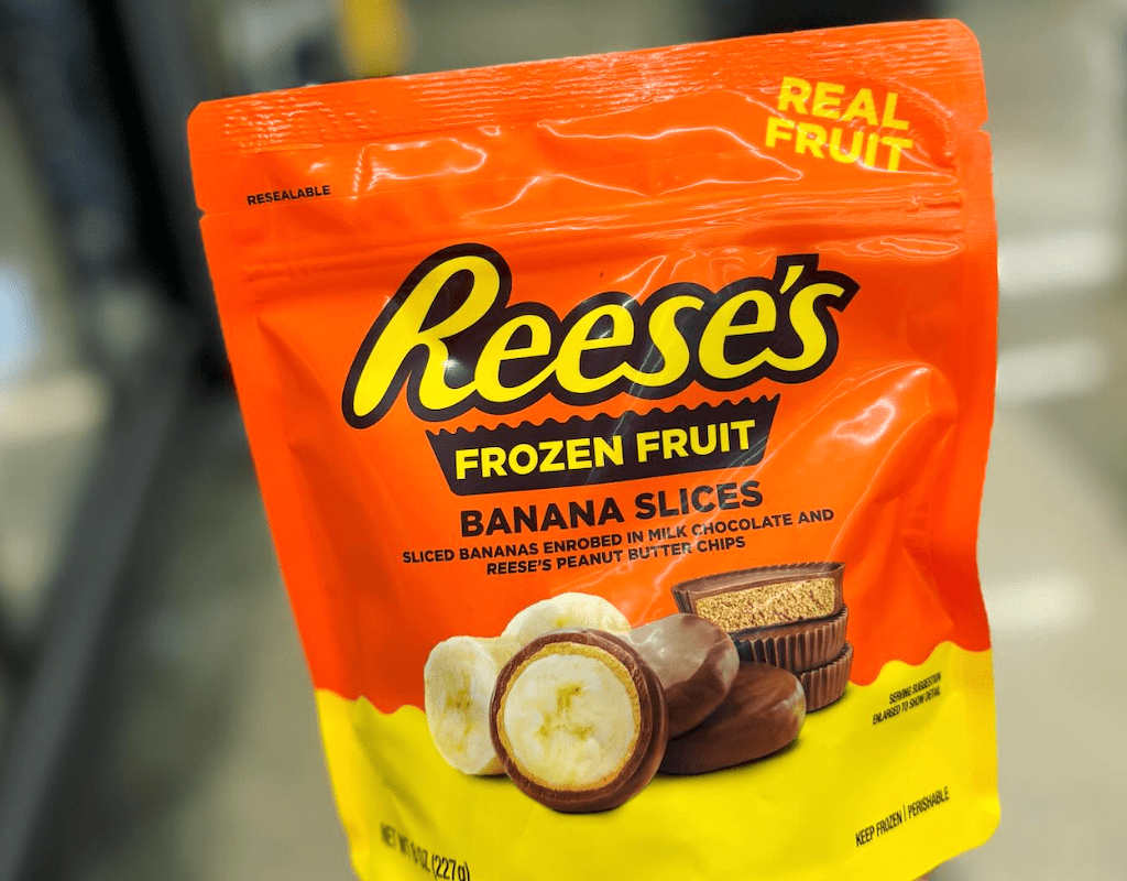 Reese's frozen fruit banana slices 