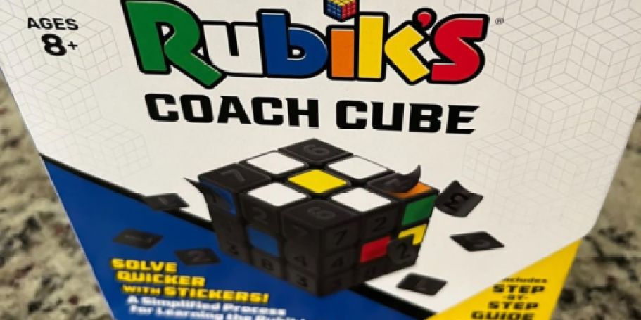 Rubik’s Coach Cube Only $7 on Amazon (Reg. $15) | It’ll Help You Finally Solve One!