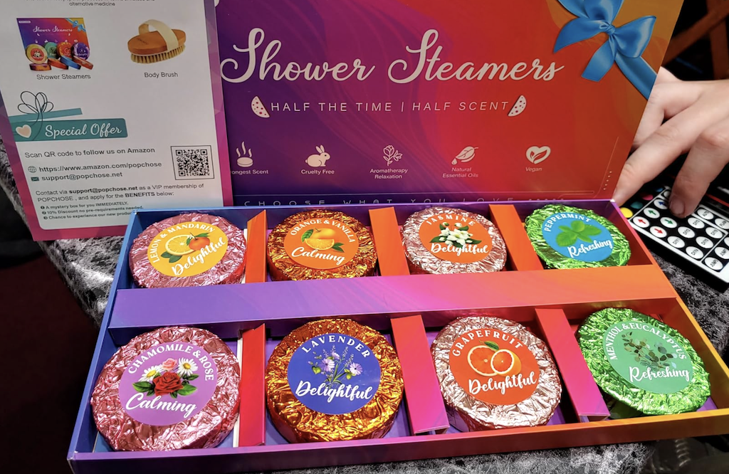 Shower steamers 